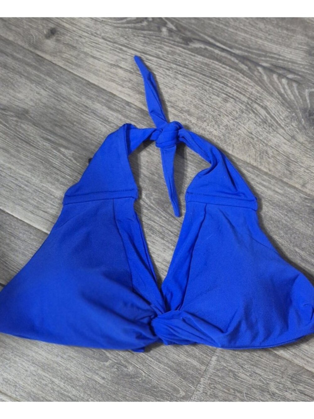 Jets L46259Australia By Jessika Allen Women's Black Twist Bikini Top Size 10 US